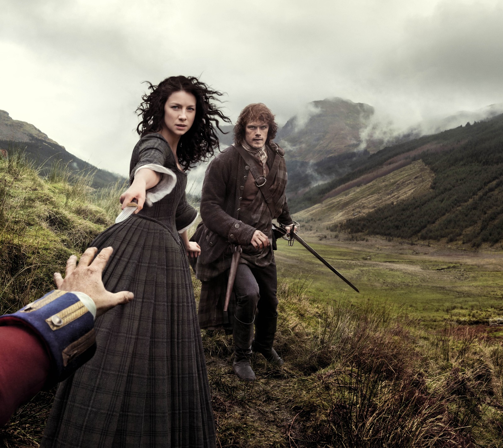 Baixar papel de parede outlander, show, starz