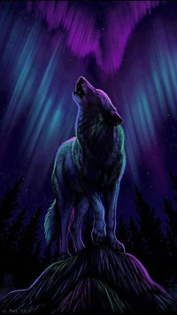 howl, moon, wolf