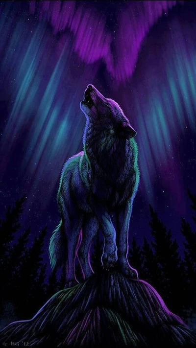 howl, moon, wolf