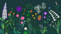 Vibrant Meadow: A Celebration of Flora and Vegetation