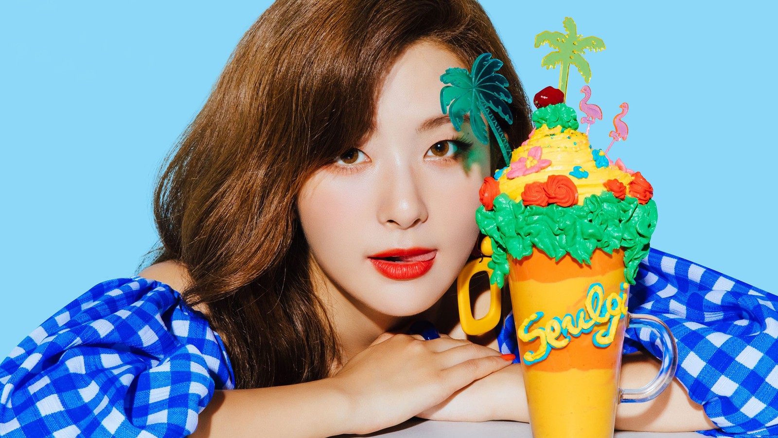 Скачать обои seulgi, kang seul gi, red velvet, повышение мощности, летняя магия