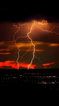 thunderstorm, lightning, storm, cloud, thunder wallpaper