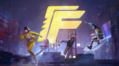 Dynamische Charaktere in Free Fire Max: Ein 4K-Gaming-Erlebnis