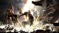 Black Adam Unleashes Lightning Fury in Epic Battle