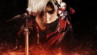 Dante in Action: Iconic Characters from Devil May Cry Series