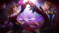 Duo de magiciens : Carmilla et Cecilion dévoilent des illusions dans Mobile Legends