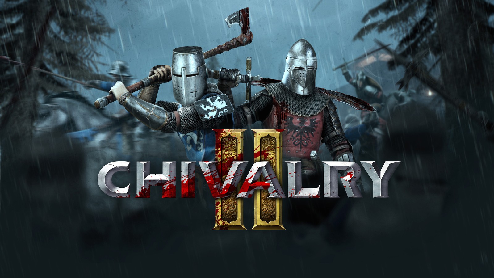 Скачать обои рыцарство 2, chivalry 2, видеоигра, постер, рыцарь