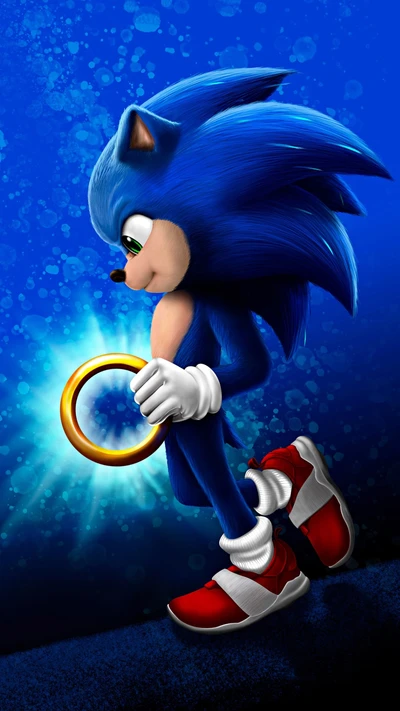 Sonic o Ouriço: Herói Icônico com Anel Dourado