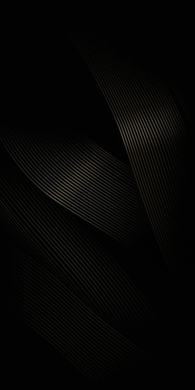 Abstract Black and Brown Lines in 3D