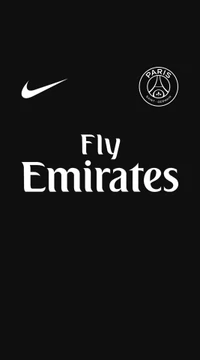 Schwarzes drittes Trikot PSG – Nike UCL Edition