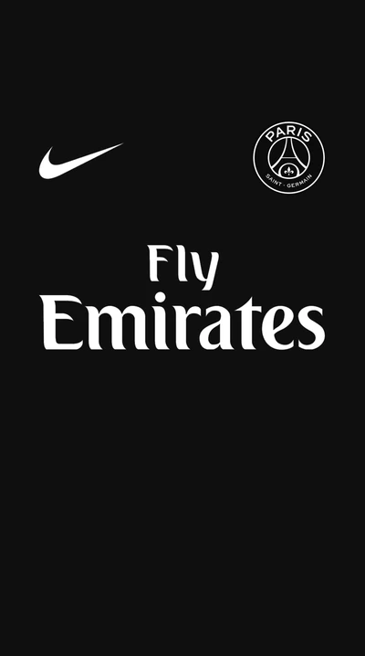 Terceira camisa preta do PSG – Edição Nike UCL