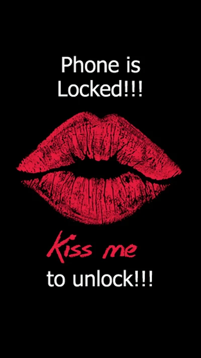 Unlock with a Kiss: Phone is Locked!