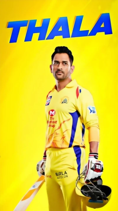 csk, thala