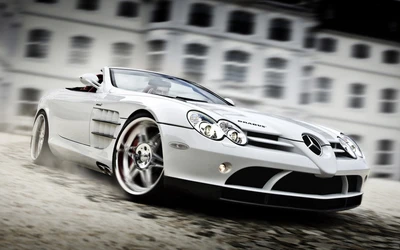 Тюнингованный Brabus Mercedes-Benz SLR McLaren: Ультимативный производительный суперкар.