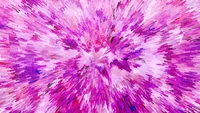 Explosion fractale vibrante dans des nuances de rose et de violet