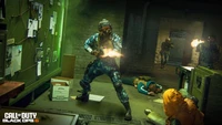 Intense firefight in an underground setting from Call of Duty: Black Ops 6.