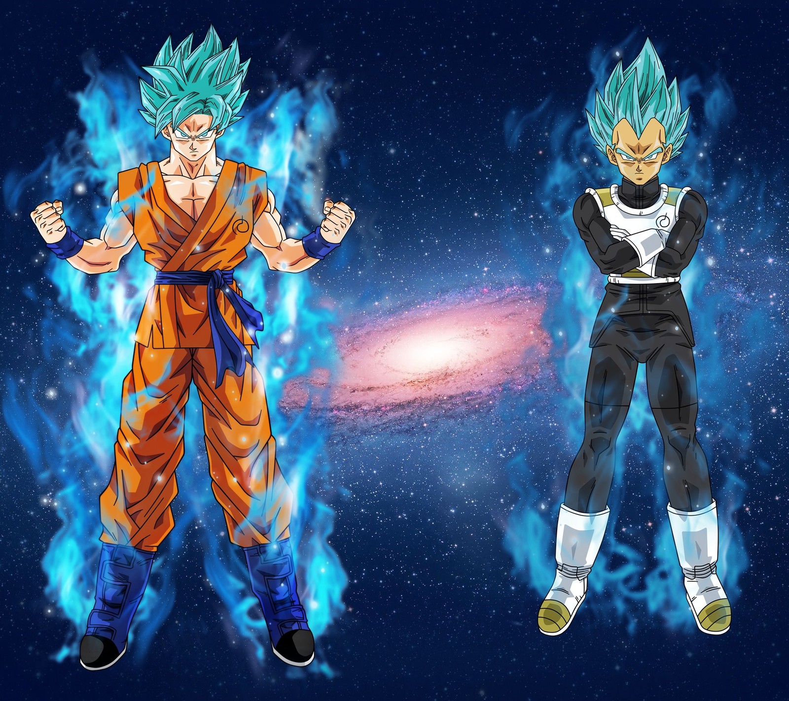 2016, db, saiyans Download Wallpaper