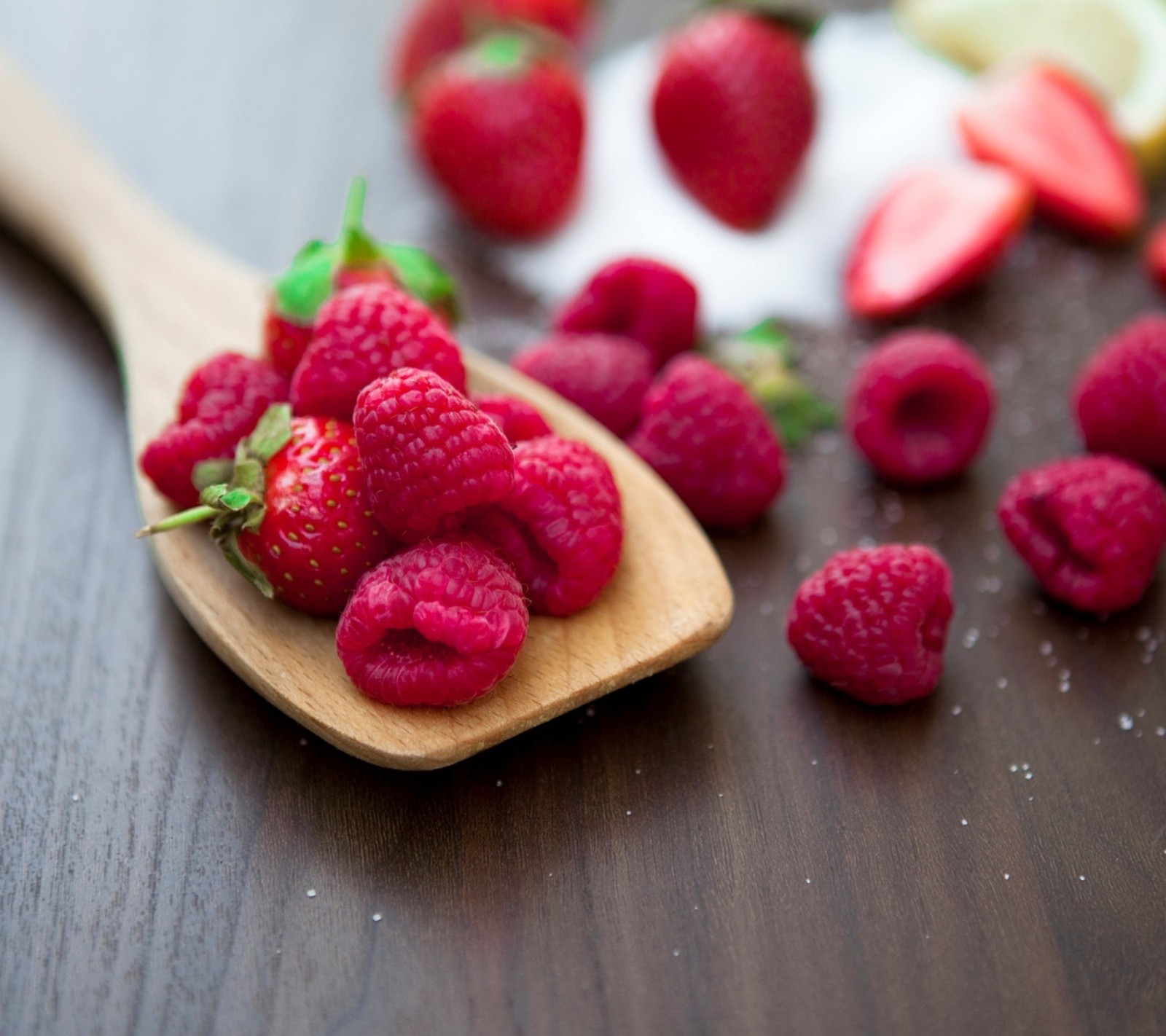 Download fruit, hd wallpaper, raspberries for free