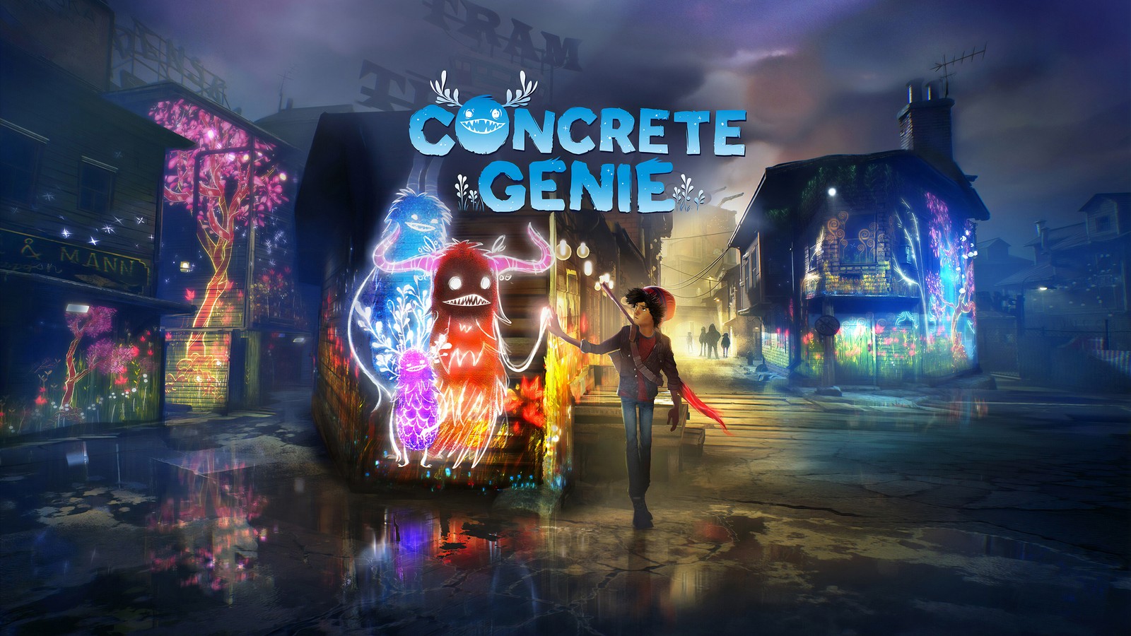 concrete genie, video game, poster wallpaper