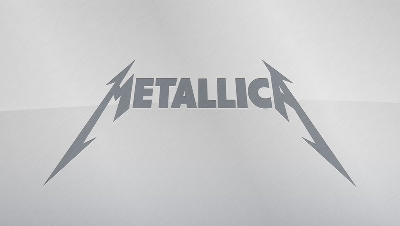 Логотип metallichead на сером фоне (металлика, metallica, логотип, графика, бренд)