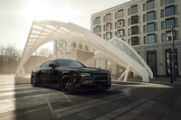 2021 Spofec Rolls Royce Wraith Black Badge Overdose dans un cadre urbain