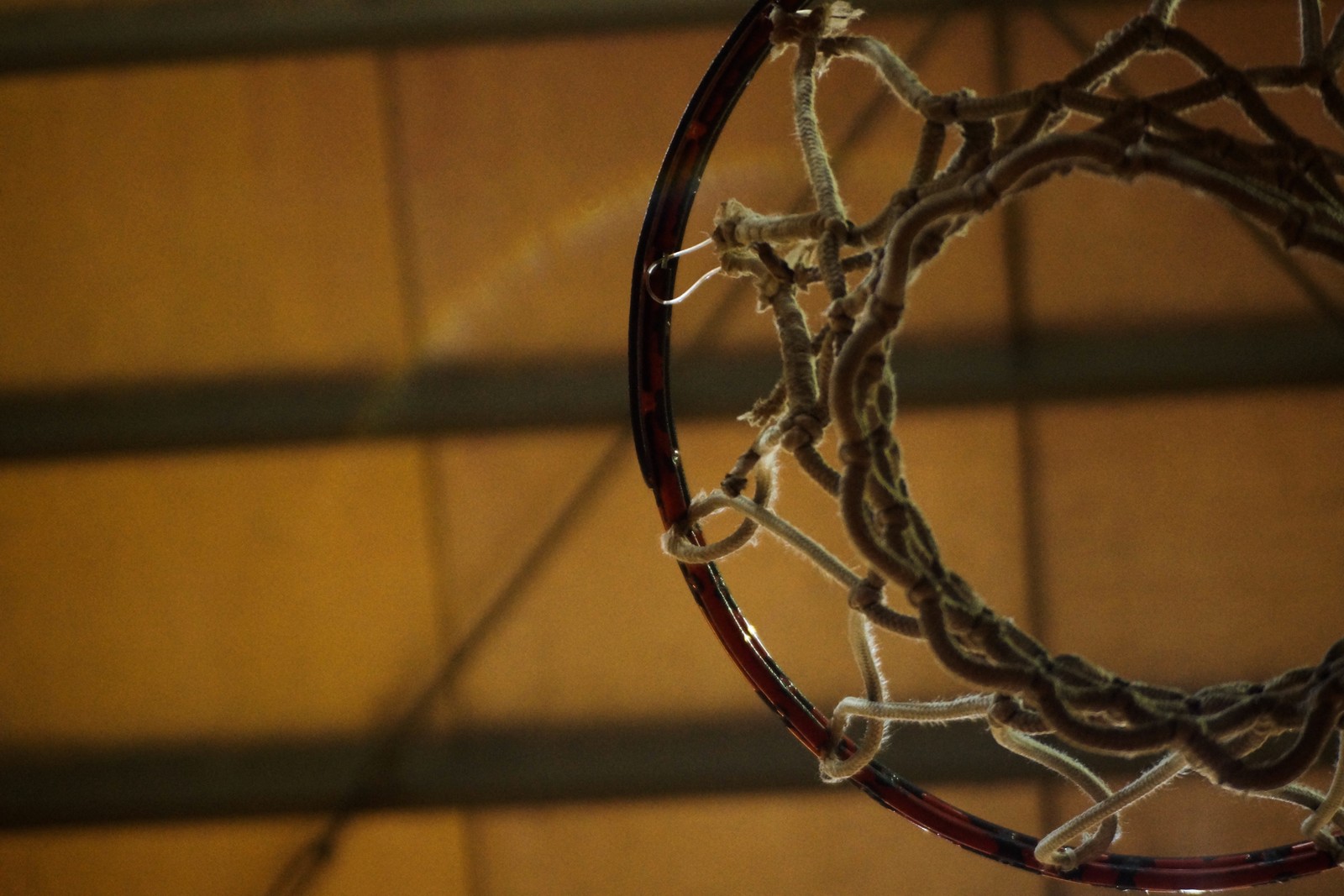 Téléchargez le fond d'écran basket ball, métal, fil, technologie, branche