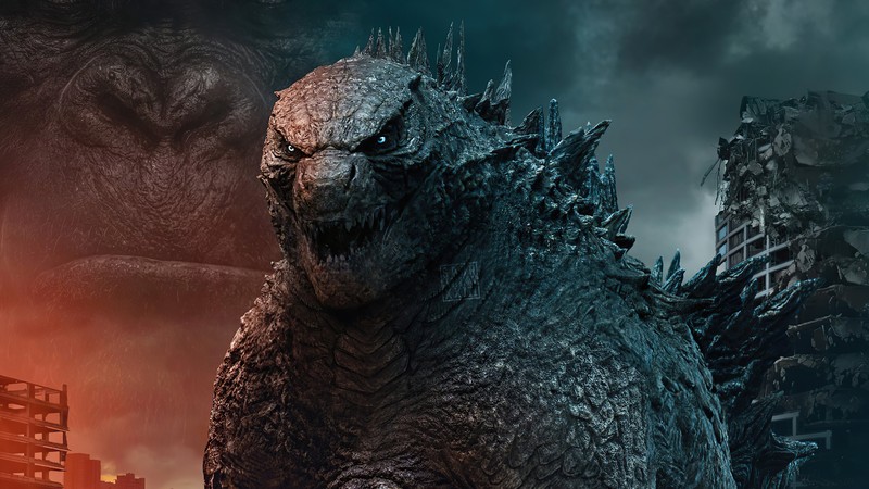 Гидзилла конг - новый фильм от warner (годзилла против конга, godzilla vs kong, 2021, фильм, конг)