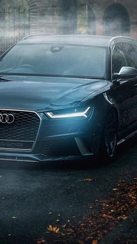 audi, coche, ojo, nuevo