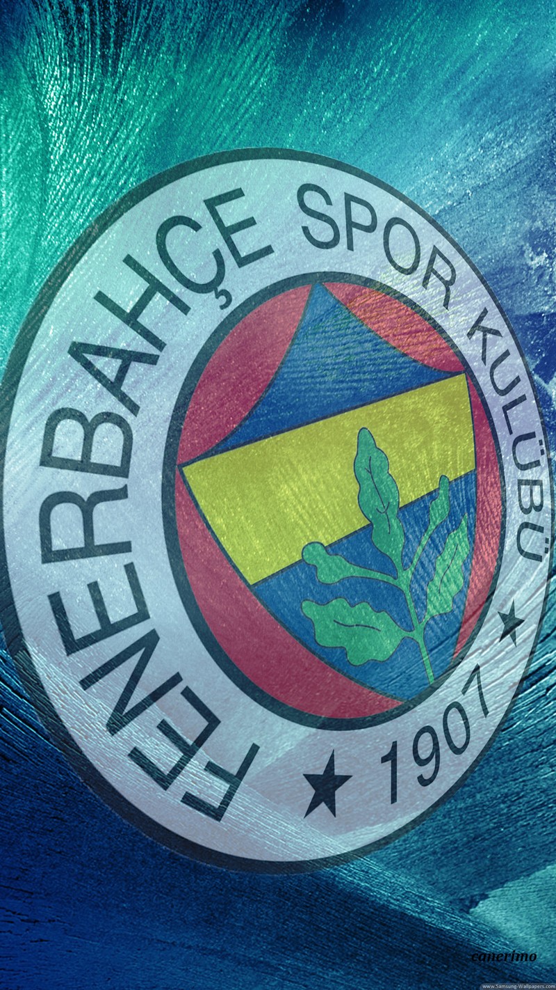 Логотип araface sport на синем фоне с волной (клуб, фенербахче, fenerbahce, футбол, спорт)