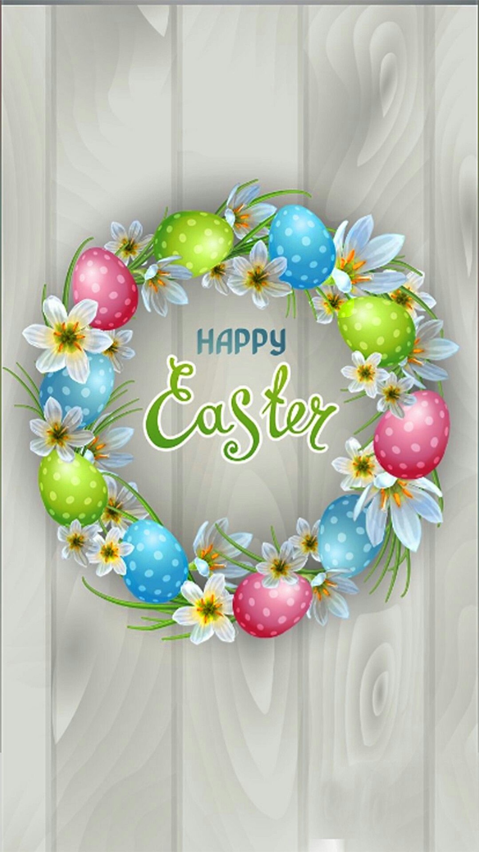 easter, wreath Download Wallpaper