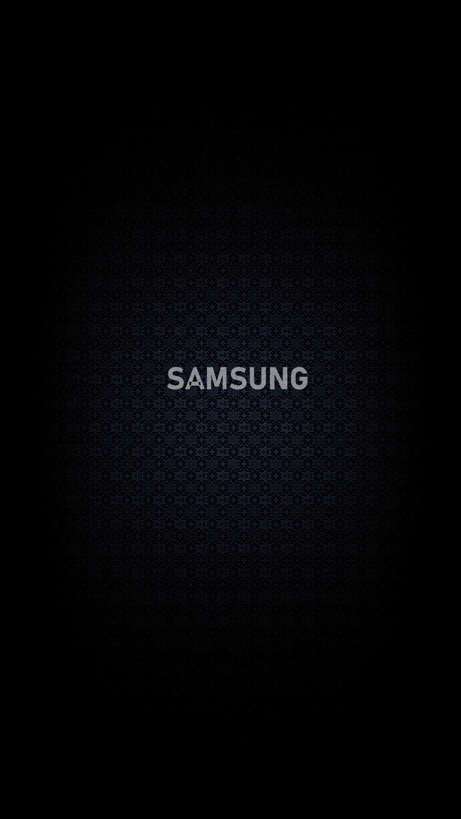 Un gros plan du logo samsung noir sur un fond noir (noir, couleur, bord, galaxie, premium)