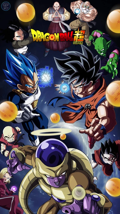 Enfrentamiento épico en Dragon Ball Super: Goku, Vegeta y amigos contra Freeza