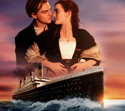 Zeitlose Romantik auf der Titanic: Ein Symbol der Liebe und Abenteuer