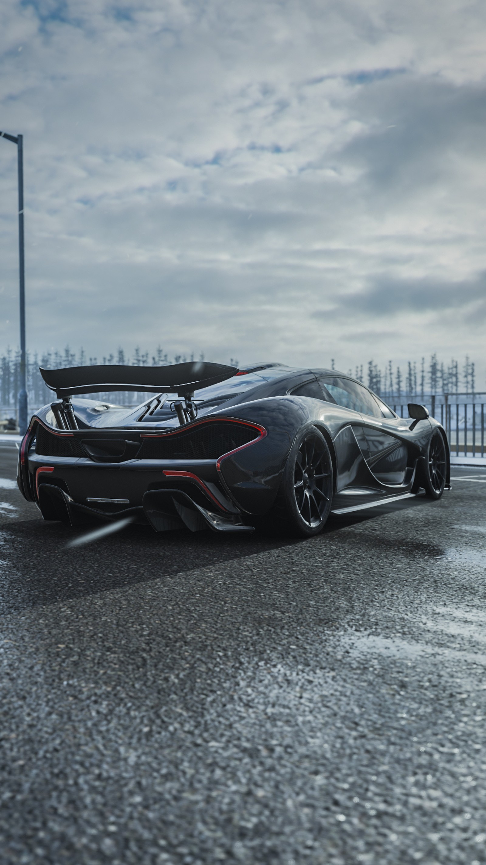 Lade forza, mclaren, p1 Hintergrund herunter