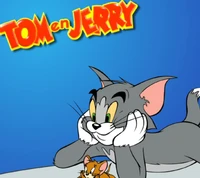 Tom and Jerry: Classic Cartoon Antics With Tom's Mischievous Anticipation and Jerry's Playful Cunning.