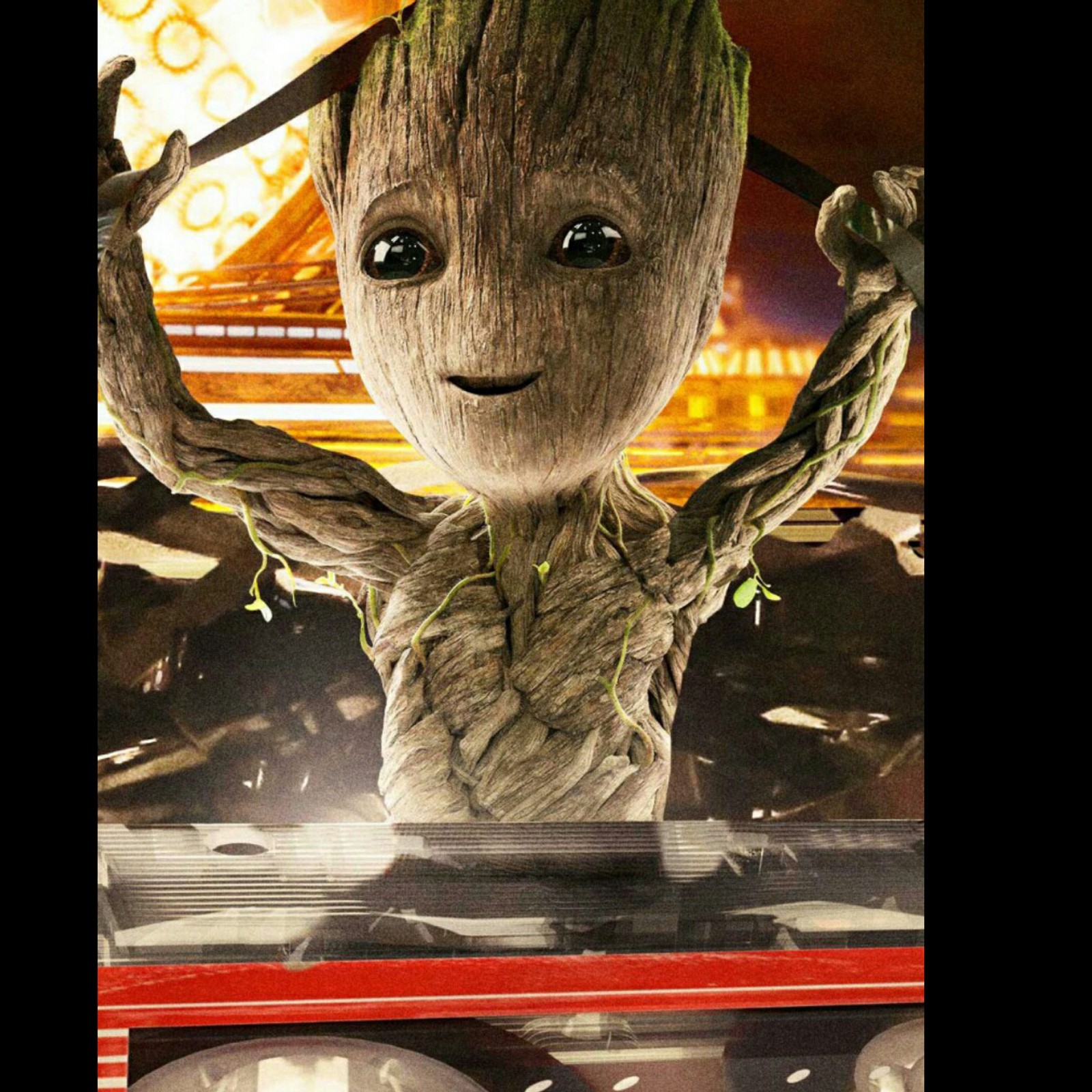 Скачать обои малыш грут, baby groot, gotg2