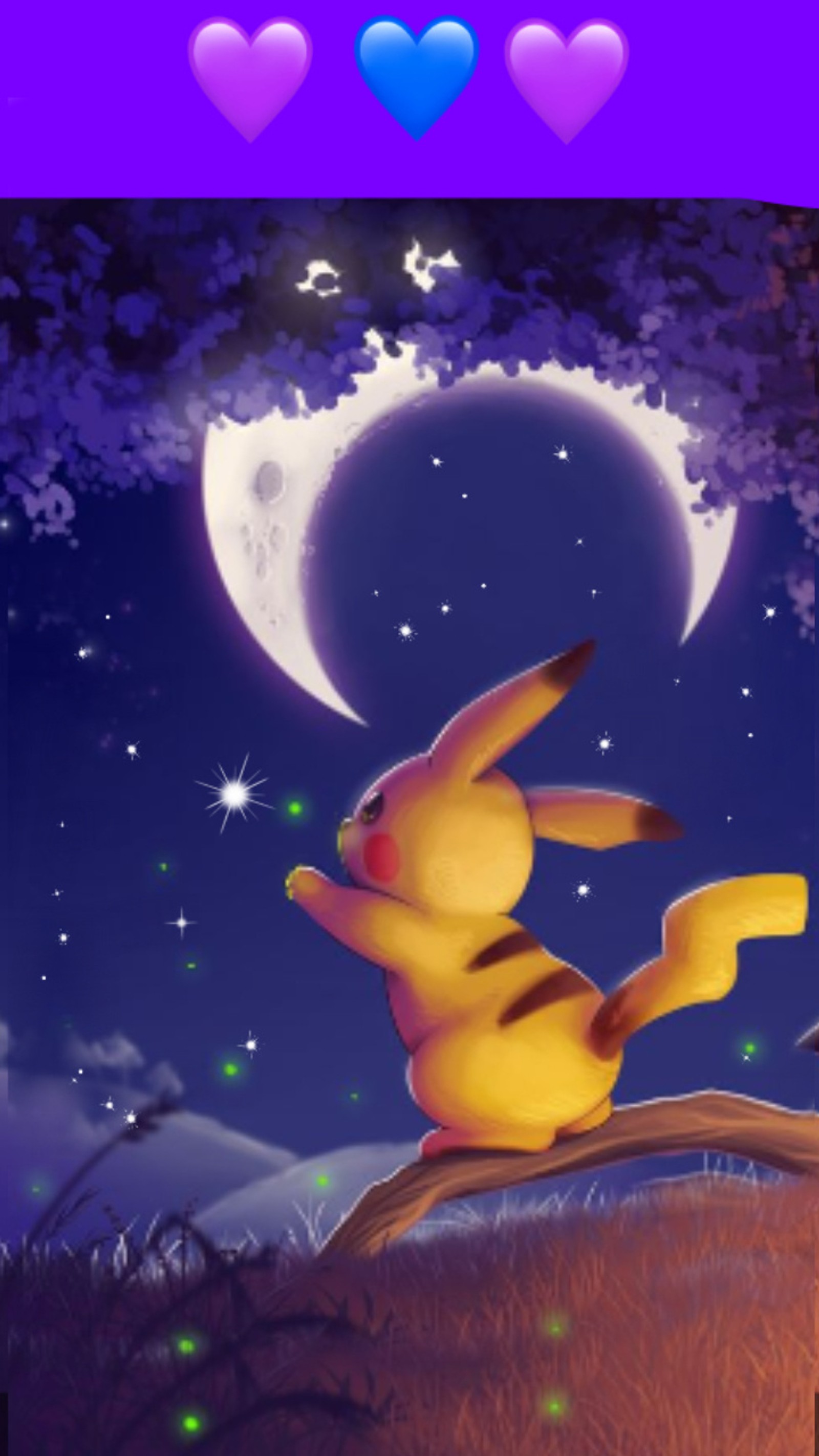 Papier peint pokémon go - captures d'écran captures d'écran captures d'écran. (temps nocturne, pikachu, pokémon, pokemon, pokemon wallpaper)