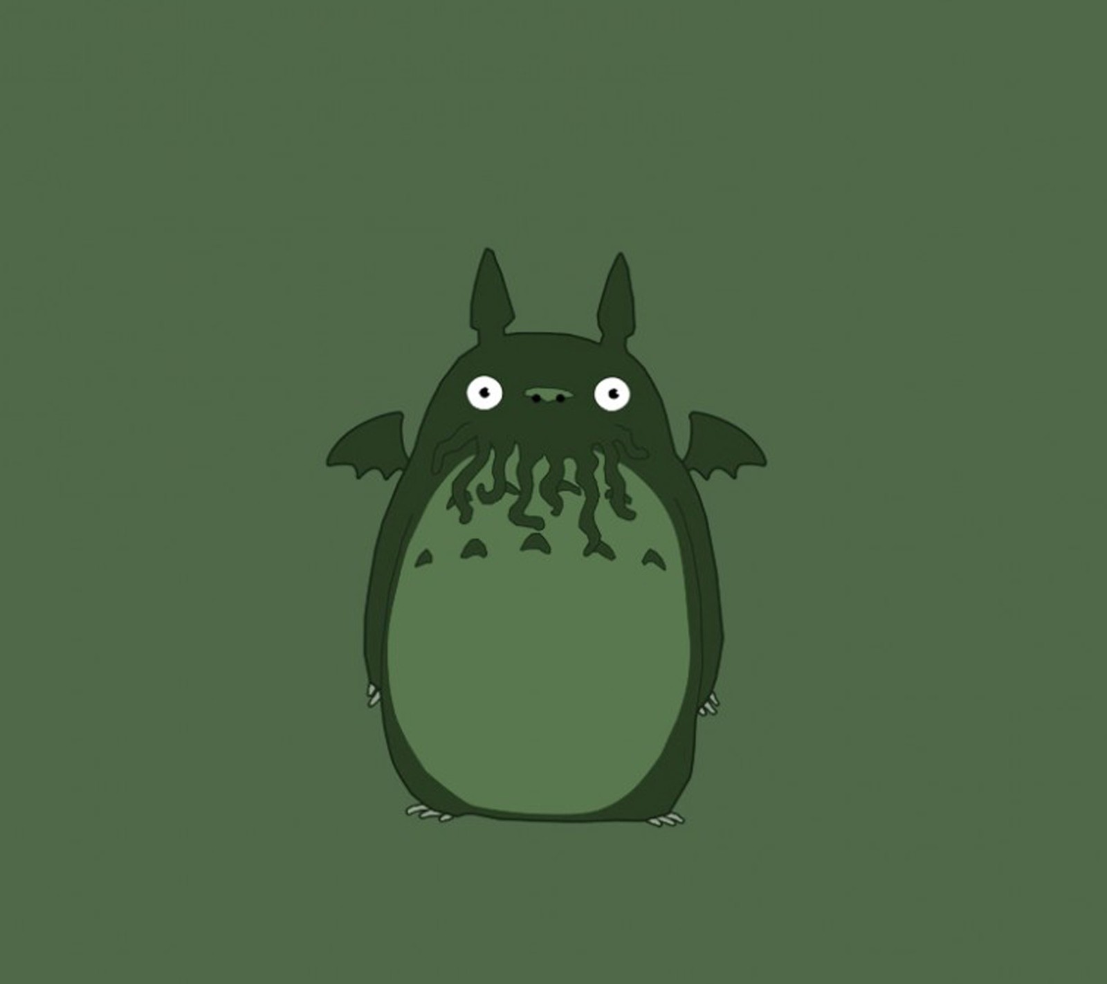 cthulhu, galaxy nexus, galaxy s3, totoro wallpaper