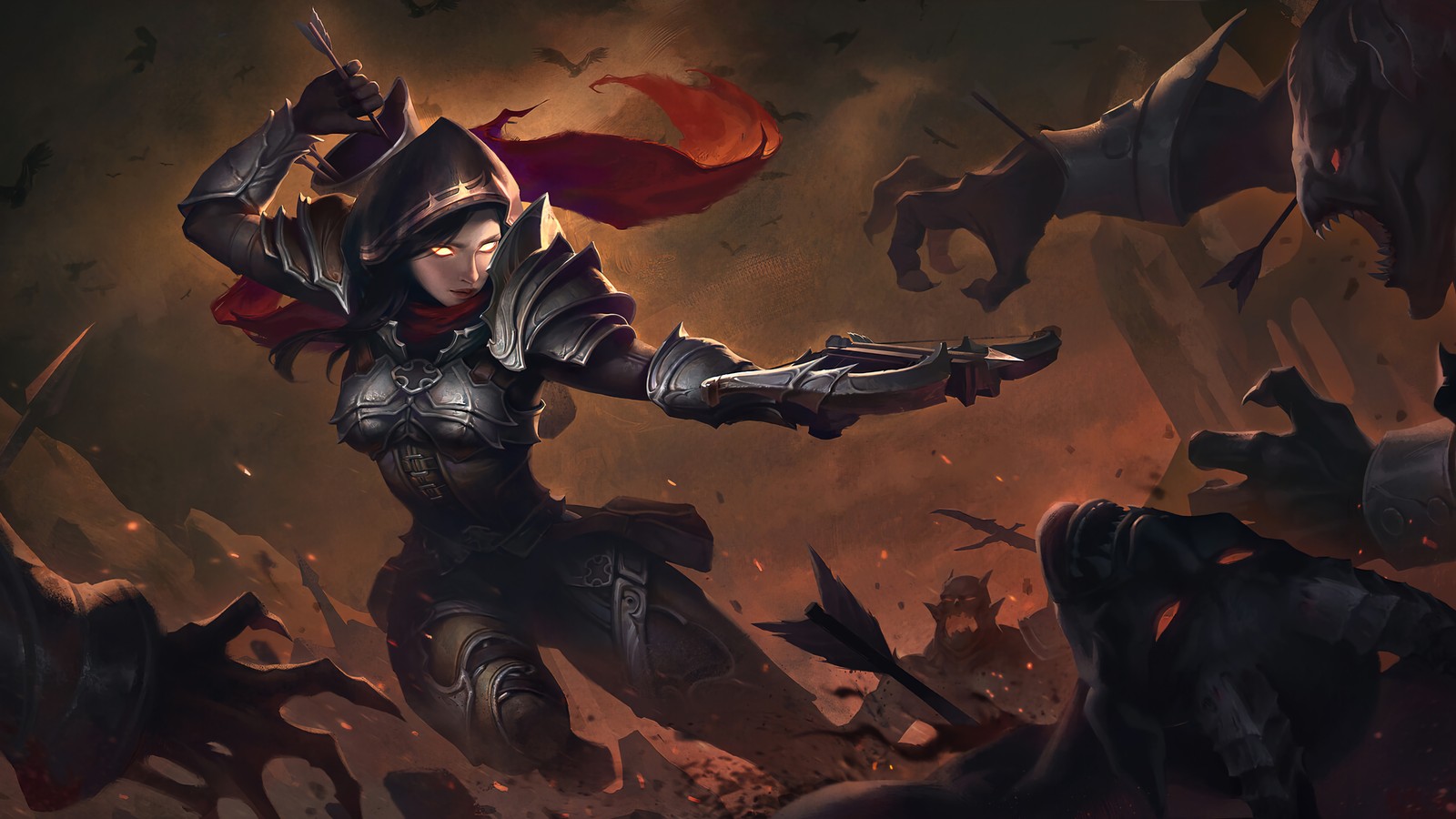 demon hunter, diablo Download Wallpaper