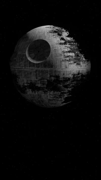 Dark Construction of the Death Star in Star Wars