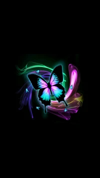 Download butterfly, colorful wallpaper for free