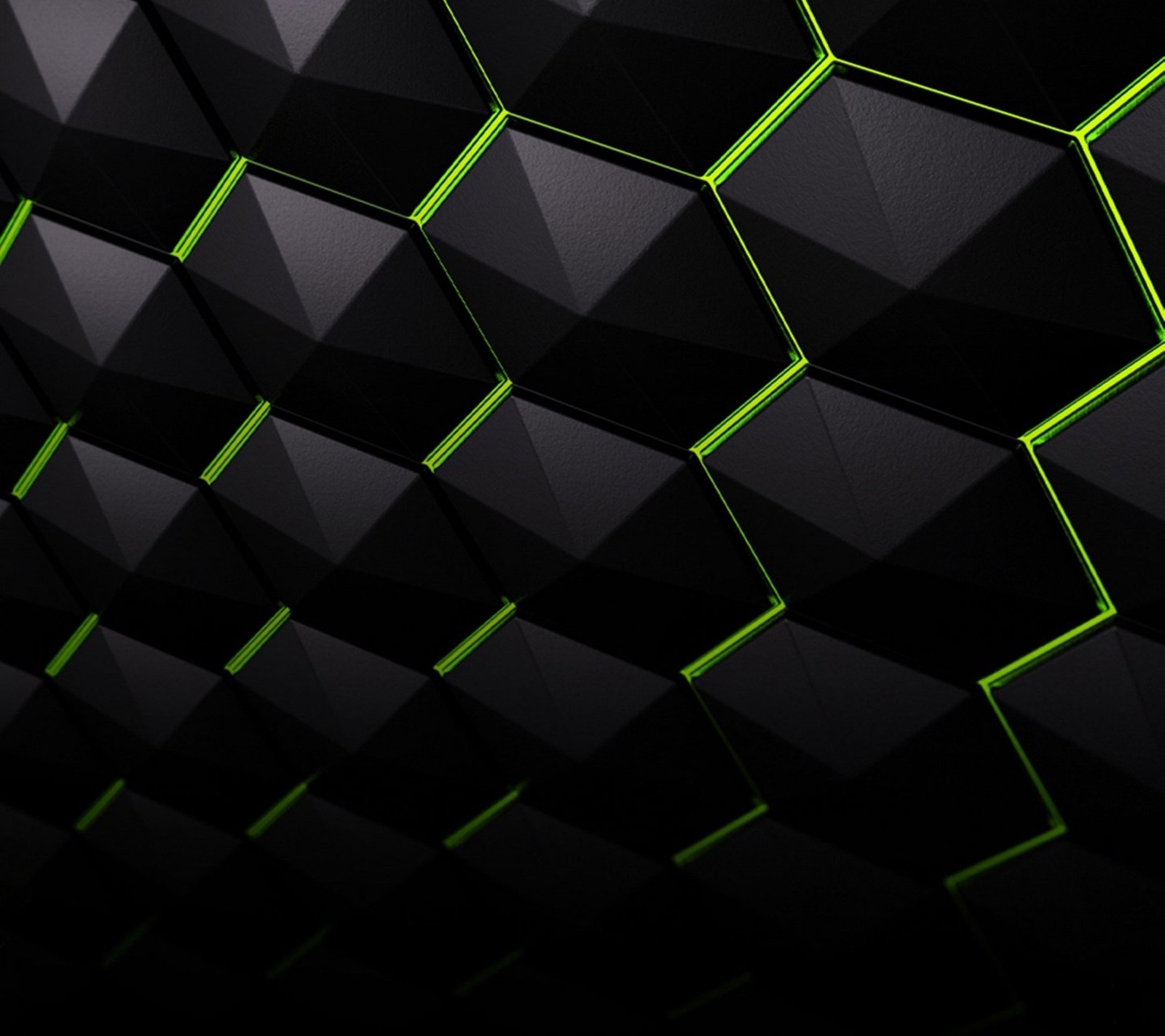 black, crystal, cube, dark, edge wallpaper