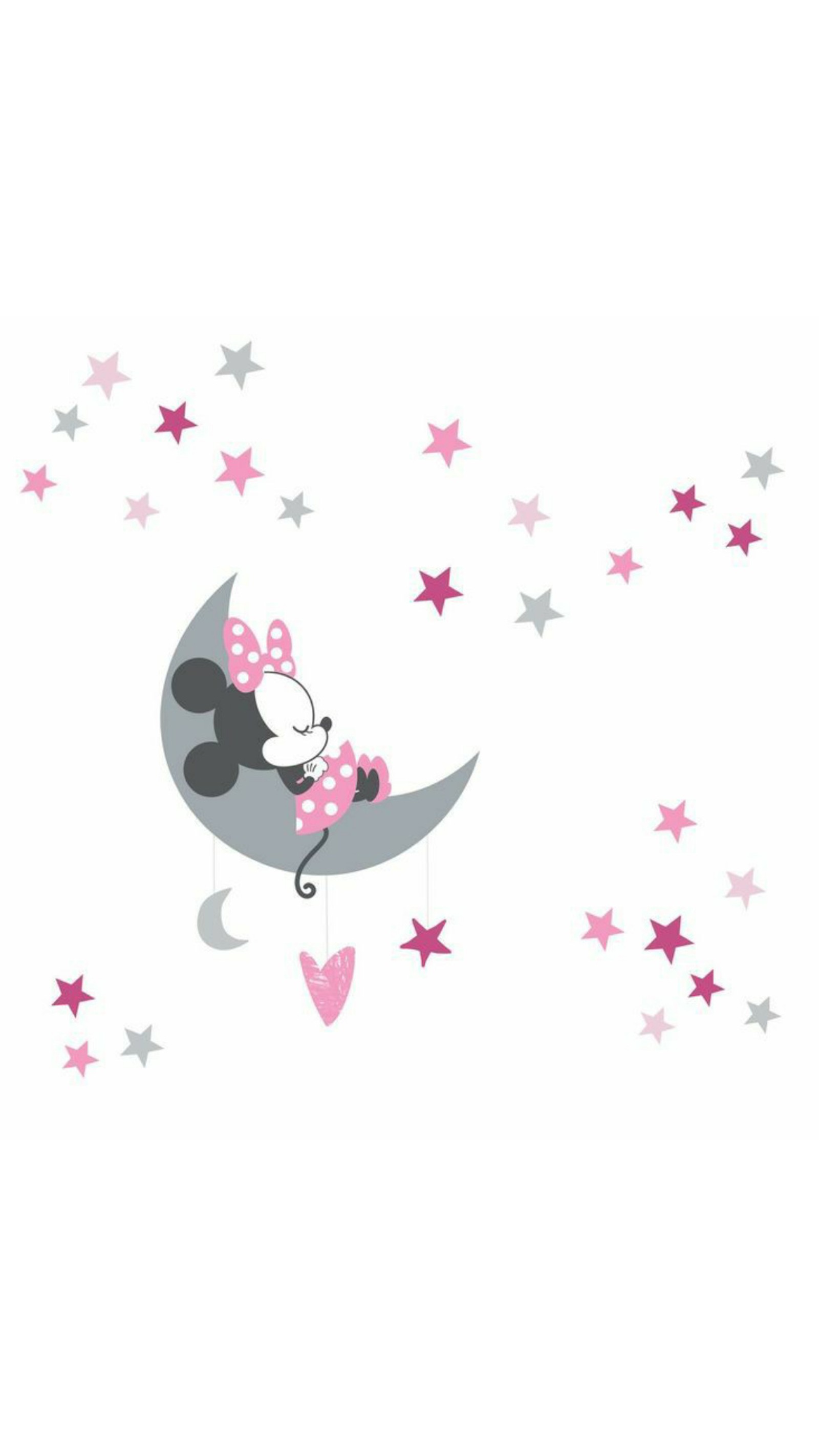 Lade disney, minnie, minnie maus, minnie mouse, mond Hintergrund herunter