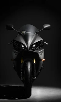 vélo, noir, moto, muscle, nouveau