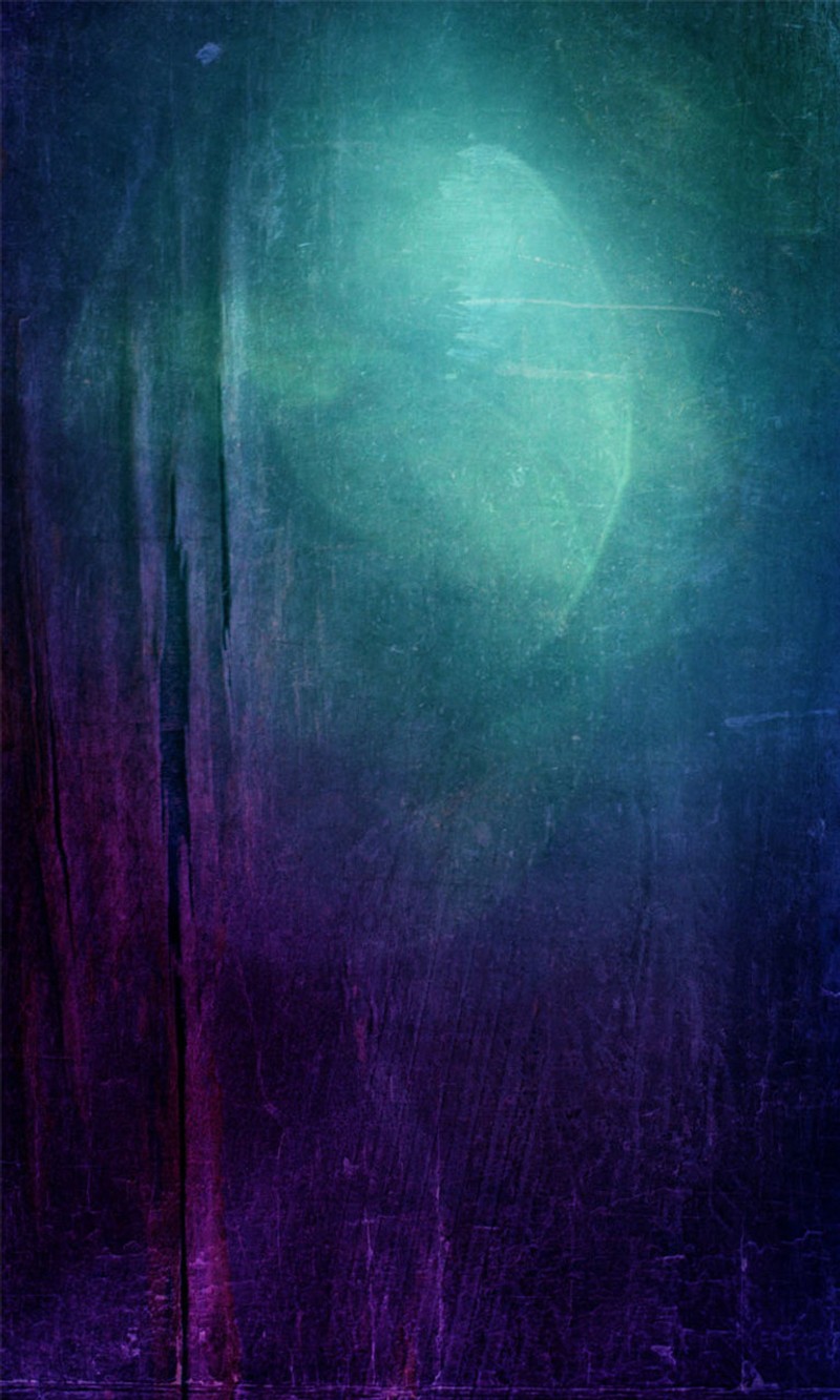 Arafed photograph of a green and purple background with a full moon (blue, dull)