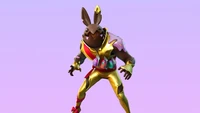 Fortnite Skin Bun Bun: Atuendo vibrante con temática de Pascua para Battle Royale