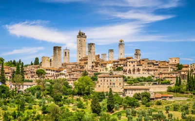 San Gimignano: Uma aldeia medieval histórica com torres icônicas