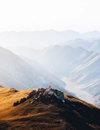 mountainous landforms, mountain, highland, ridge, hill