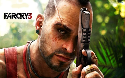 far cry 3, far cry 4, facial hair, beard, ear