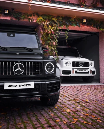 Mercedes AMG G63: Ein stilvolles Duo in Eleganz und Power